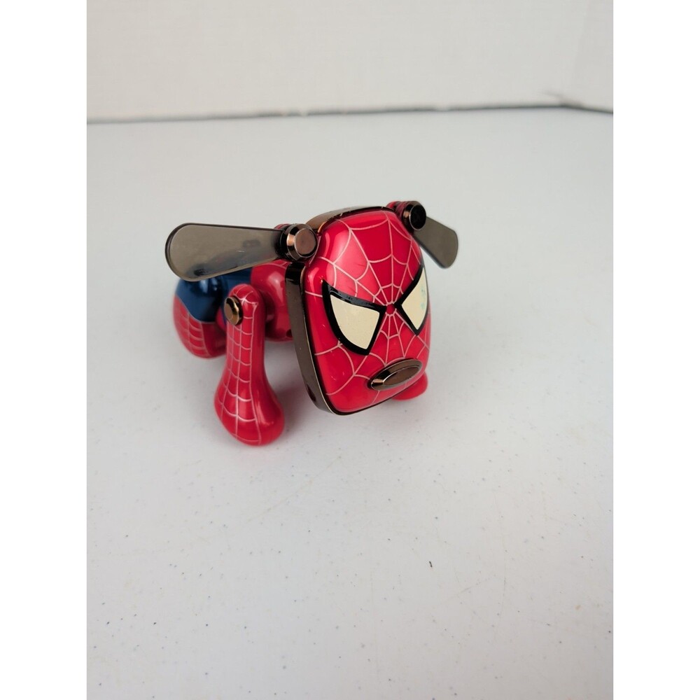 Hasbro SEGA Spider-Man iDOG Robot Speaker Toy  Y2K Missing Tail Untested